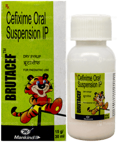 Brutacef Dry Syrup 30ml