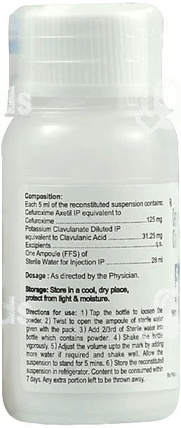 C Furo Cv Dry Syrup 30Ml