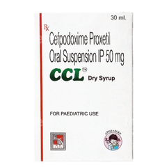 Ccl 50 Mg Dry Syrup 30 Ml