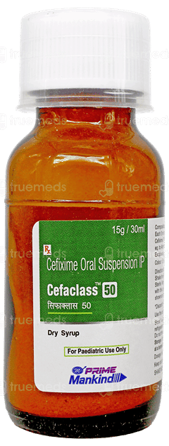 Cefaclass 50 Dry Syrup 30Ml Cefaclass 50 Dry Syrup 30Ml