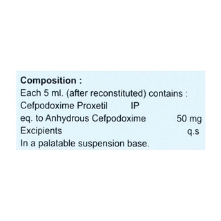 Cefobit 50 Mg Dry Syrup 30 Ml