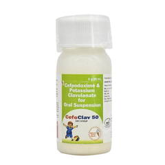 Cefoclav 50 Vanilla Flavour Dry Syrup 30Ml Cefoclav 50 Vanilla Flavour Dry Syrup 30Ml
