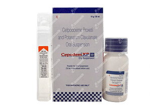 Cepodem Xp 50/31.25 MG Dry Syrup 30 ML