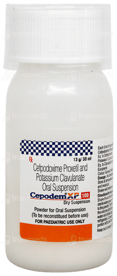 Cepodem Xp 100 Dry Suspension 30Ml Cepodem Xp 100 Dry Suspension 30Ml