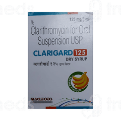 Clarigard 125 Banana Flavour Dry Syrup 30ml