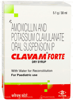 Clavam Forte Dry Syrup 30ml Clavam Forte Dry Syrup 30ml