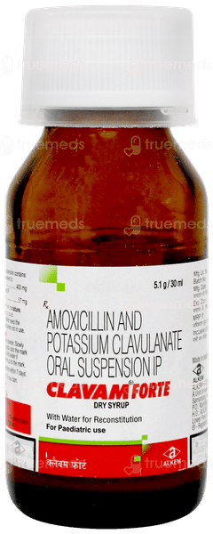 Clavam Forte Dry Syrup 30ml Clavam Forte Dry Syrup 30ml