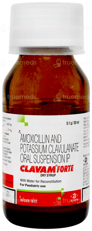 Clavam Forte Dry Syrup 30ml