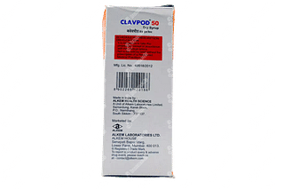 Clavpod 50/31.25 MG Dry Syrup 30 ML