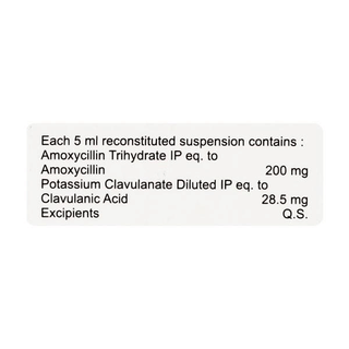 Clavrest 200/28.5 Mg Dry Syrup 30 Ml