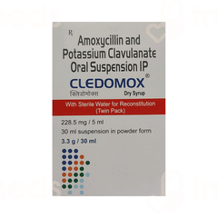 Cledomox 200/28.5 Mg Dry Syrup 30 Ml Cledomox 200/28.5 Mg Dry Syrup 30 Ml