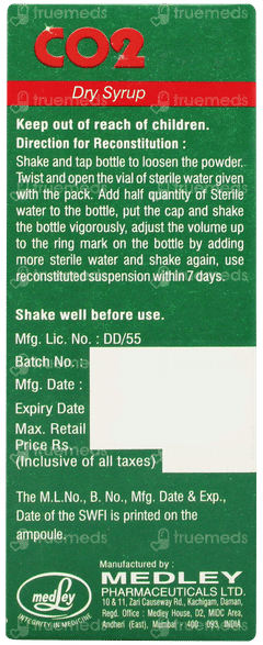 Co2 Mango Flavour Dry Syrup 30ml Co2 Mango Flavour Dry Syrup 30ml