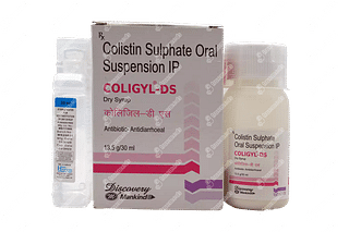 Coligyl Ds 25 MG Dry Syrup 30 ML