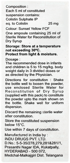 Coligyl Ds Dry Syrup 30ml Coligyl Ds Dry Syrup 30ml