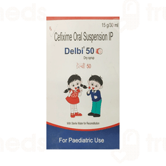 Delbi 50 MG Dry Syrup 30 ML