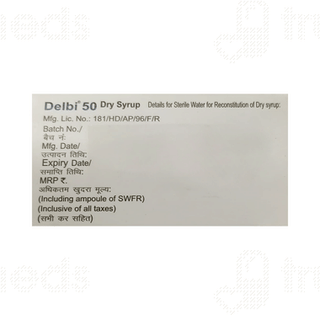 Delbi 50 MG Dry Syrup 30 ML
