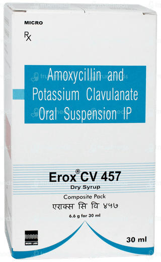 Erox Cv 457 Dry Syrup 30ml