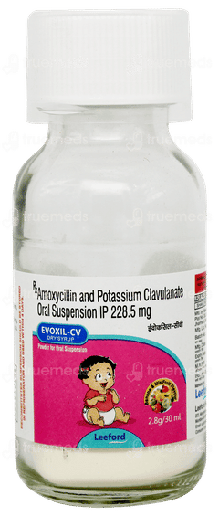 Evoxil Cv Banana & Mix Fruit Flavour Dry Syrup 30ml