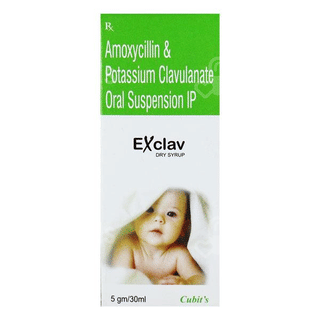Exclav 200/28.5 Mg Dry Syrup 30 Ml