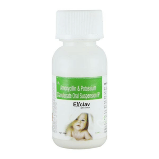 Exclav 200/28.5 Mg Dry Syrup 30 Ml