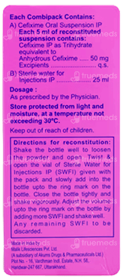 Extacef P Strawberry Flavour Dry Syrup 30Ml Extacef P Strawberry Flavour Dry Syrup 30Ml