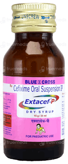 Extacef P Strawberry Flavour Dry Syrup 30Ml Extacef P Strawberry Flavour Dry Syrup 30Ml