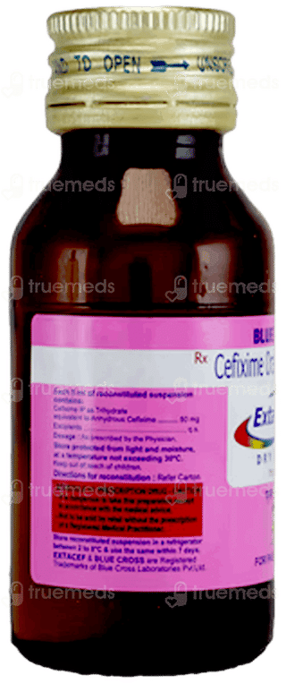 Extacef P Strawberry Flavour Dry Syrup 30Ml