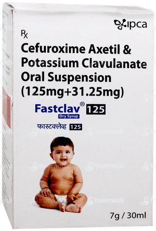 Fastclav 125 Dry Syrup 30Ml