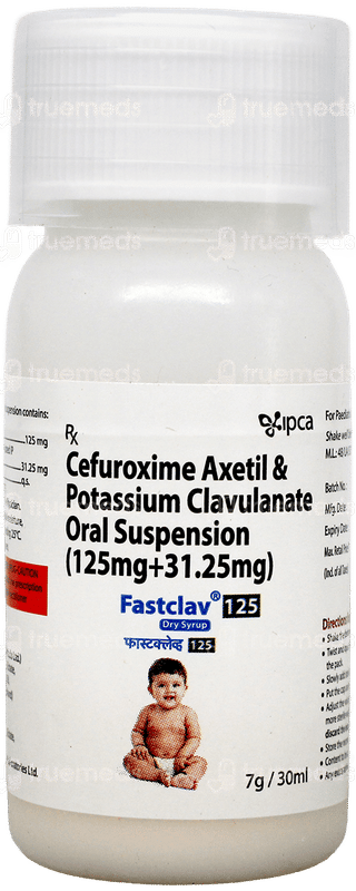 Fastclav 125 Dry Syrup 30Ml