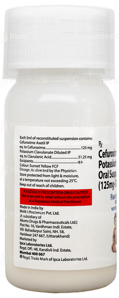 Fastclav 125 Dry Syrup 30Ml Fastclav 125 Dry Syrup 30Ml