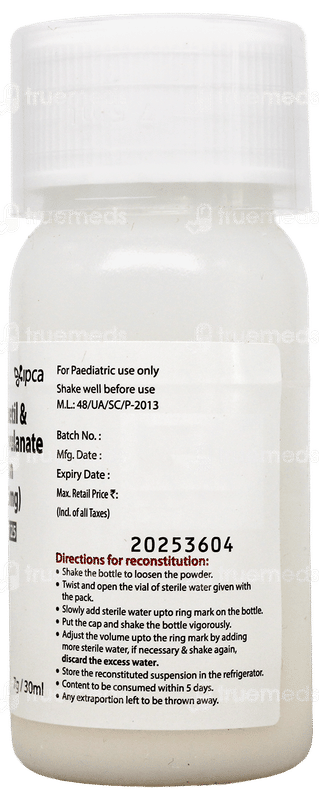 Fastclav 125 Dry Syrup 30Ml