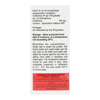 Fixim 50 Mg Dry Syrup 30 Ml