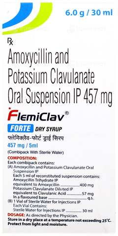 Flemiclav Forte Dry Syrup 30ml