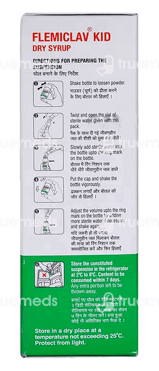 Flemiclav Kid 200/28.5 MG Dry Syrup 30 ML