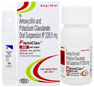 Flemiclav Kid Dry Syrup 30ml