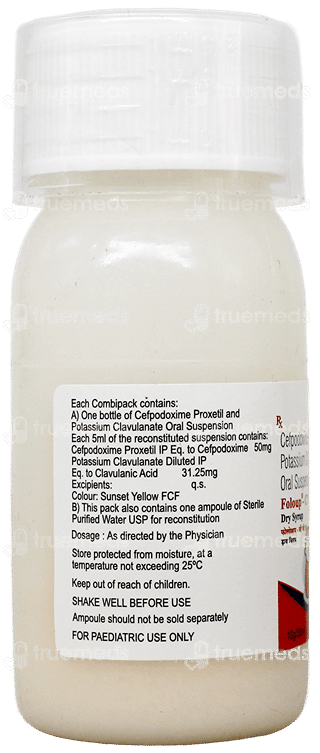 Foloup Cv 50 Dry Syrup 30Ml