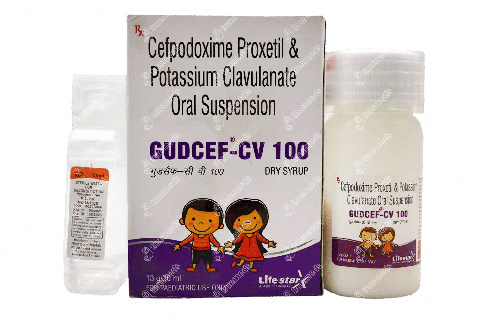 Gudcef Cv 100/62.5 MG Dry Syrup 30 ML Order Gudcef Cv 100/62.5 MG Dry
