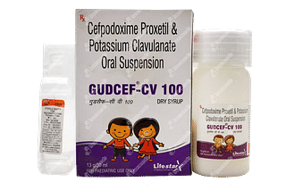 Gudcef Cv 100/62.5 MG Dry Syrup 30 ML