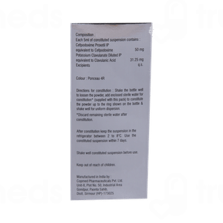Gudcef Cv Dry Syrup 30ml