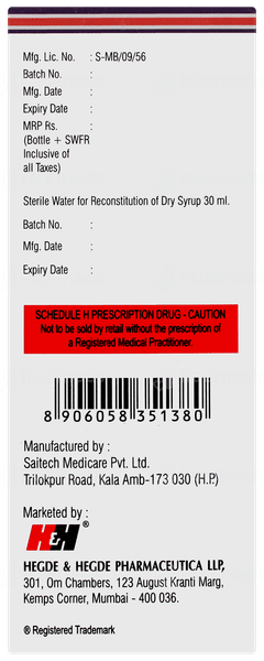 Hhamclav Ds Dry Syrup 30ml