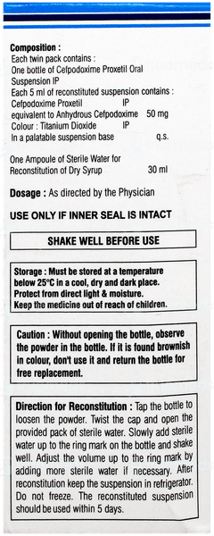 Hhcepo 50 Dry Syrup 30Ml