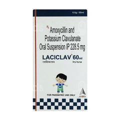Laciclav 200/28.5 Mg Dry Syrup 60 Ml