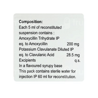 Laciclav 200/28.5 Mg Dry Syrup 60 Ml