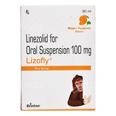 Lizofly Mango+Peppermint Flavour Dry Syrup 30Ml