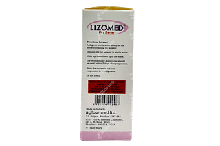 Lizomed 100 MG Dry Syrup 30 ML