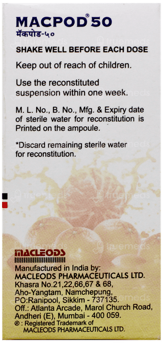 Macpod 50 Suspension 30Ml