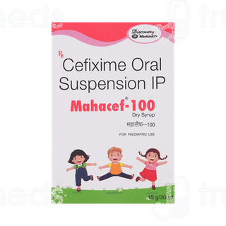 Mahacef 100 Dry Syrup 30ml