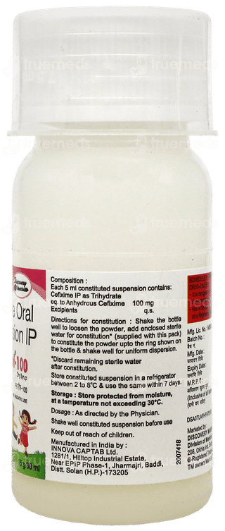 Mahacef 100 Dry Syrup 30Ml