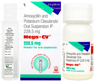 Mega Cv 228.5mg Suspension 30ml