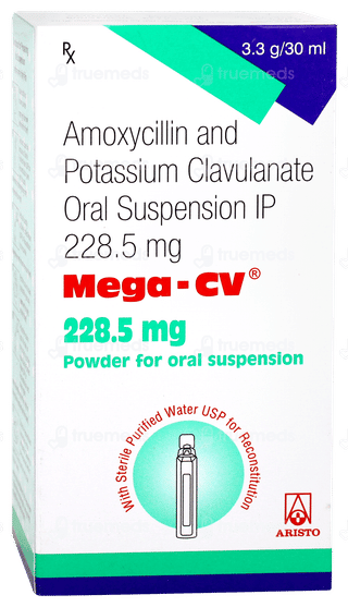 Mega Cv 228.5mg Suspension 30ml